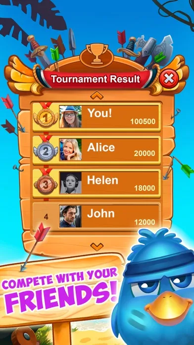 Bubble Birds 4: Match 3 Puzzle Shooter Game screenshot 4