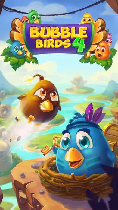 Bubble Birds 4: Match 3 Puzzle Shooter Game screenshot 5