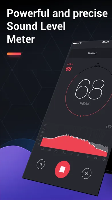dB Meter & Spectrum Analyzer screenshot 1