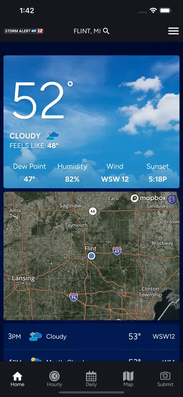 Storm Alert Wx 12 - WJRT screenshot 1
