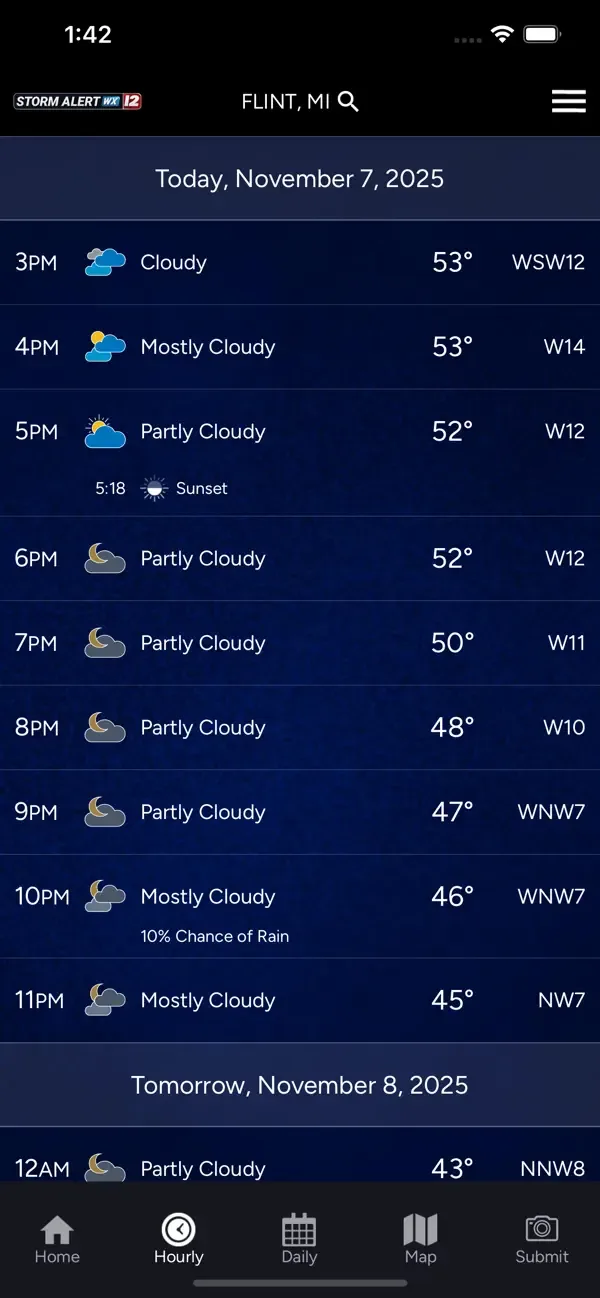 Storm Alert Wx 12 - WJRT screenshot 2