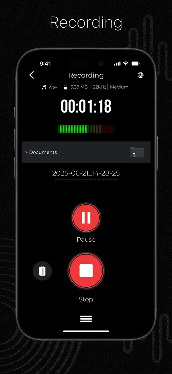 Audio Recorder & Voice Editor screenshot 3