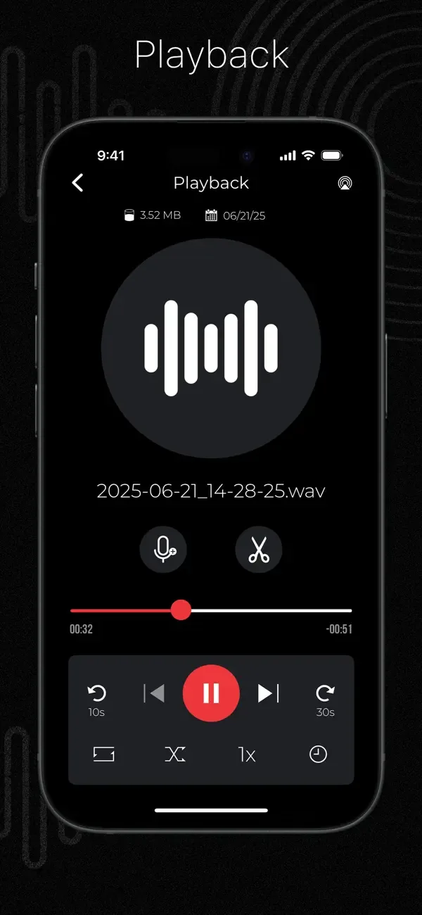 Audio Recorder & Voice Editor screenshot 4