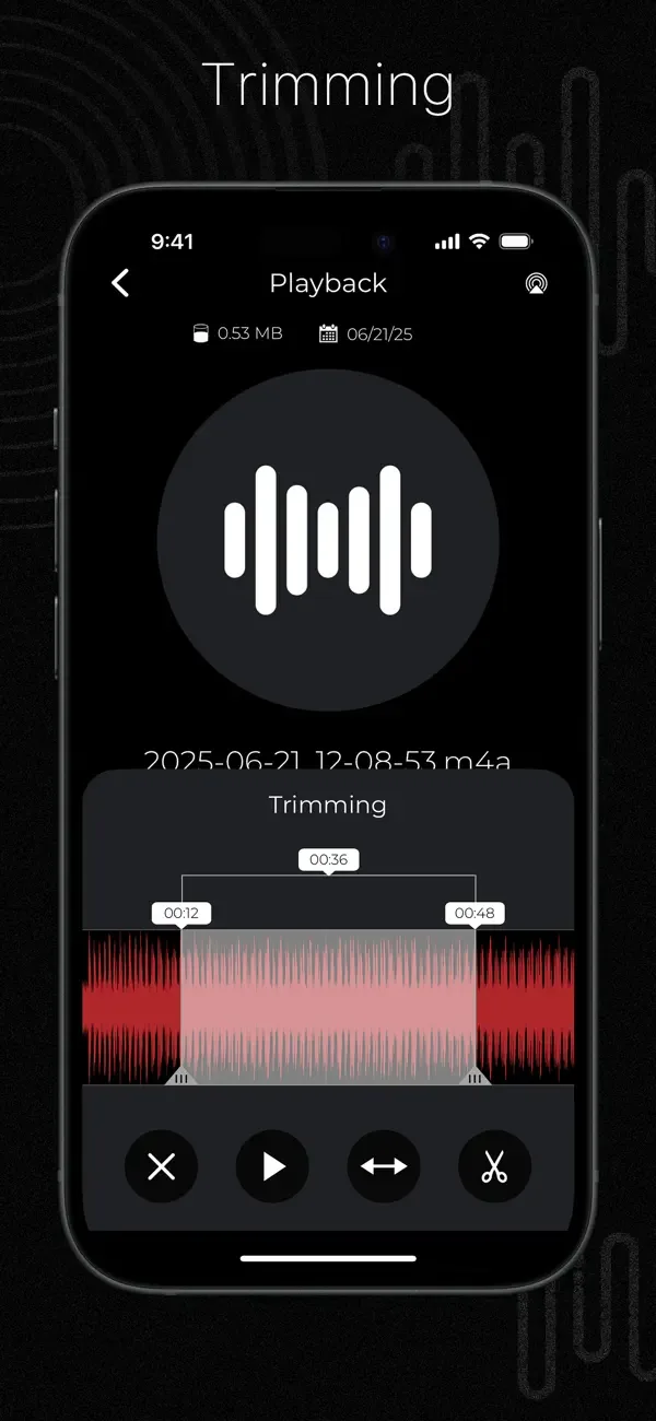Audio Recorder & Voice Editor screenshot 5