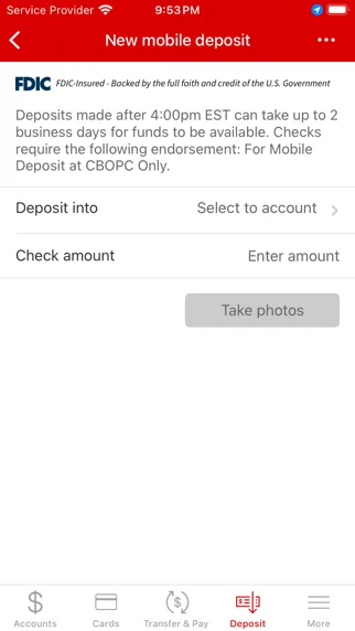 CBOPC Mobile Banking screenshot 5