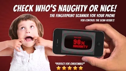 Naughty or Nice finger scanner screenshot 1