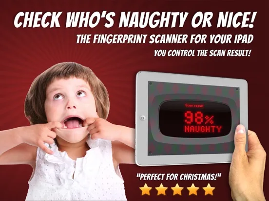 Naughty or Nice finger scanner screenshot 4