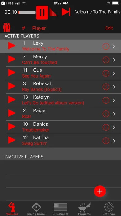 Walkout Song DJ screenshot 2