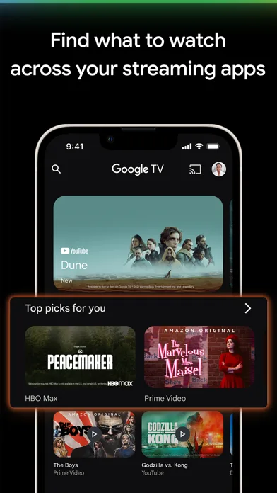 Google TV: Watch Movies & TV screenshot 1