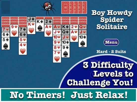 Totally Fun Spider Solitaire! screenshot 4