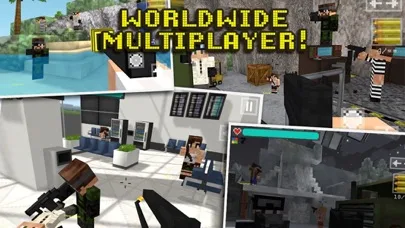 Block Gun Pixel Wars 3D: Team Strike screenshot 2