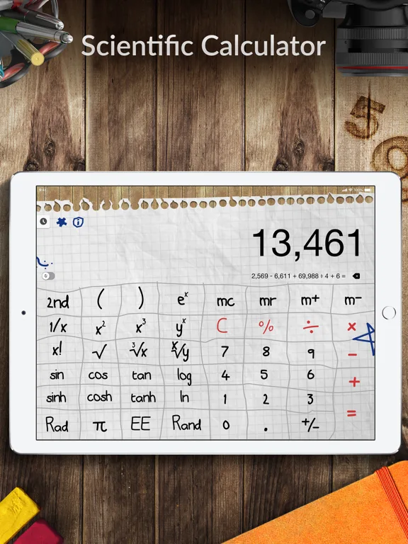 Calculator Pro+ for iPad screenshot 2