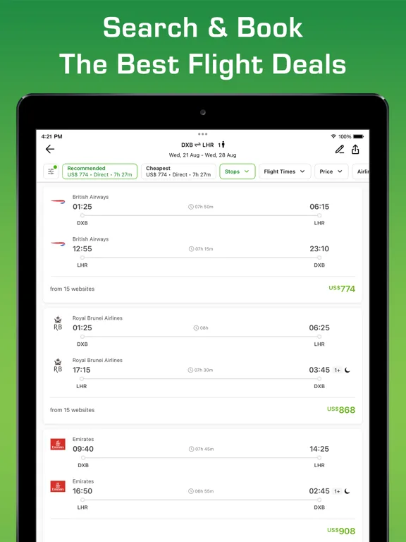 Wego Flights & Hotels Booking screenshot 2