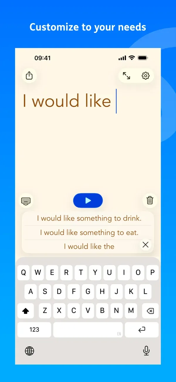 Proloquo4Text AAC screenshot 3