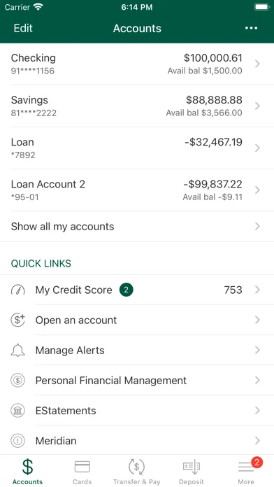 Pinnacle Bank Mobile screenshot 3