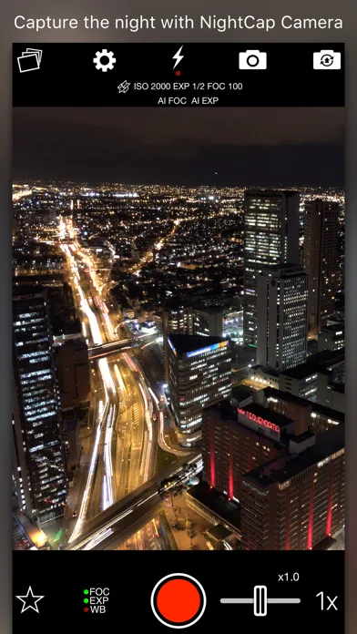 NightCap Camera screenshot 1