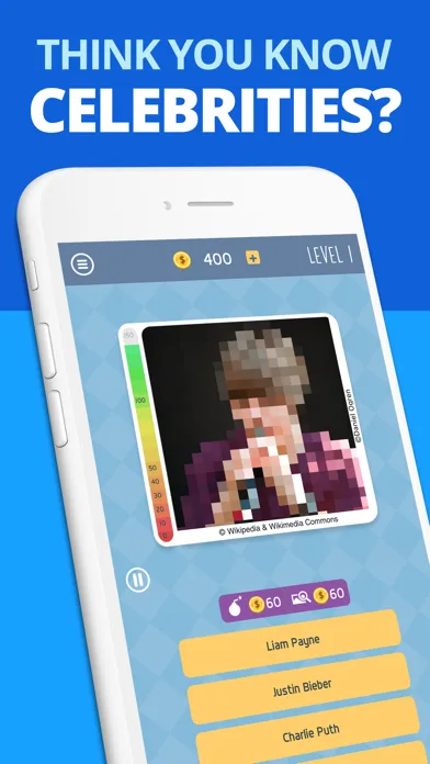 Celebrity Guess: Icon Pop Quiz screenshot 1