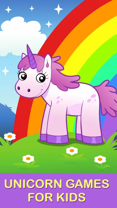 Pony Unicorn Puzzles For Kids screenshot 1