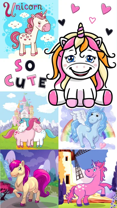 Pony Unicorn Puzzles For Kids screenshot 3