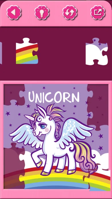 Pony Unicorn Puzzles For Kids screenshot 4