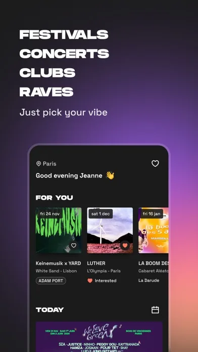 Shotgun: Live Music Experience screenshot 1