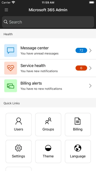 Microsoft 365 Admin screenshot 1