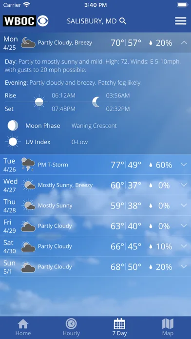 WBOC Weather screenshot 3