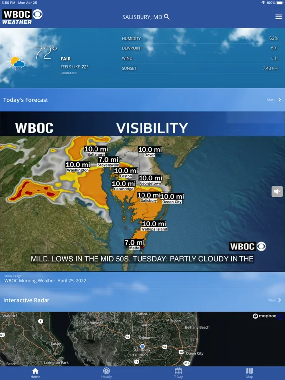 WBOC Weather screenshot 5