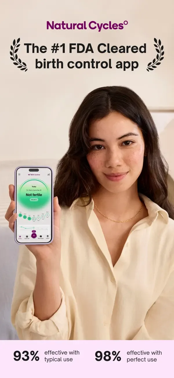 Natural Cycles Fertility App screenshot 1
