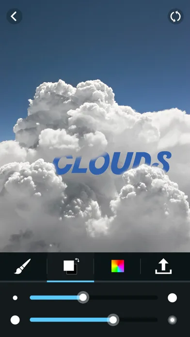 Write Behind Text On Photo.s screenshot 2