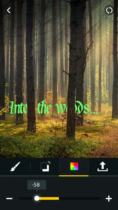 Write Behind Text On Photo.s screenshot 3