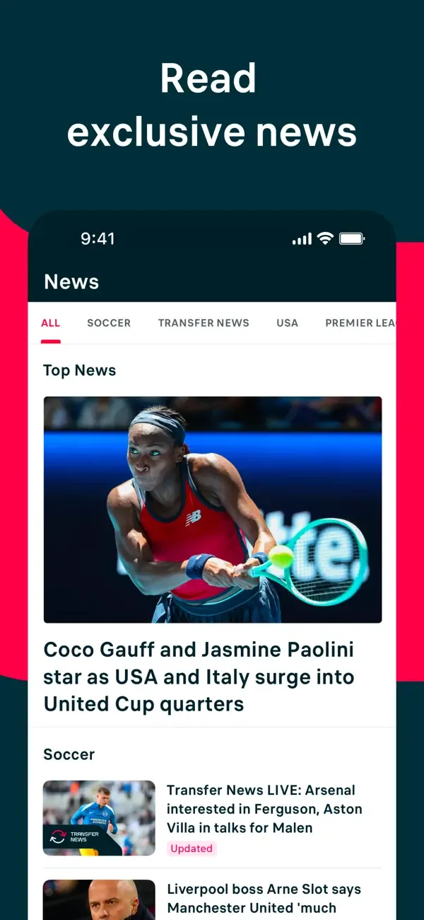 Flashscore: Live Scores & News screenshot 2