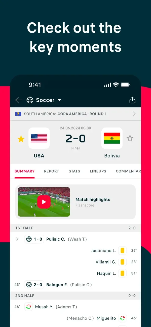 Flashscore: Live Scores & News screenshot 3