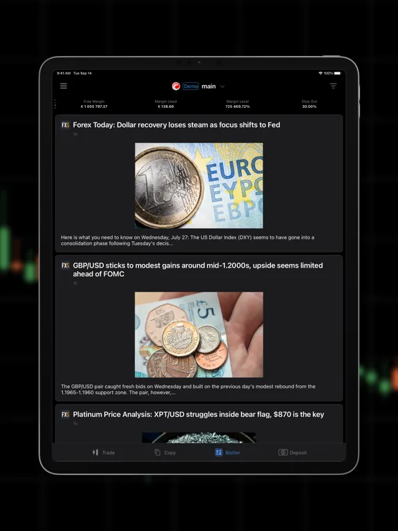 cTrader: CFD Trading & Charts screenshot 5