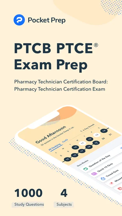 Pocket Prep PTCE 2026 screenshot 1