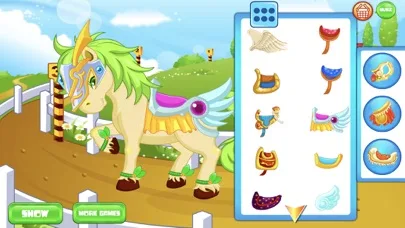 Pony care - animal games screenshot 5