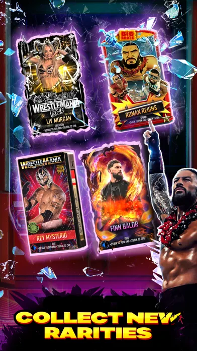 WWE SuperCard - Wrestling Game screenshot 1