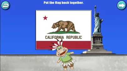 States and Capitals Map Games screenshot 3