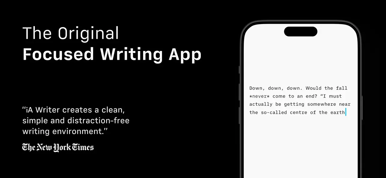 iA Writer screenshot 1