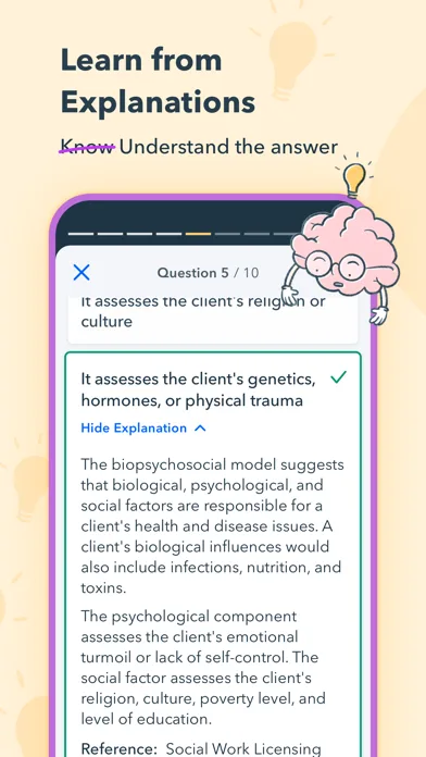 Pocket Prep MSW 2026 screenshot 3