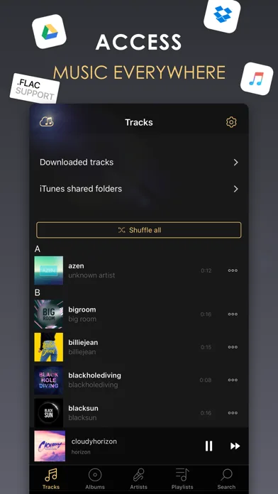 Equalizer+ HD music player screenshot 3