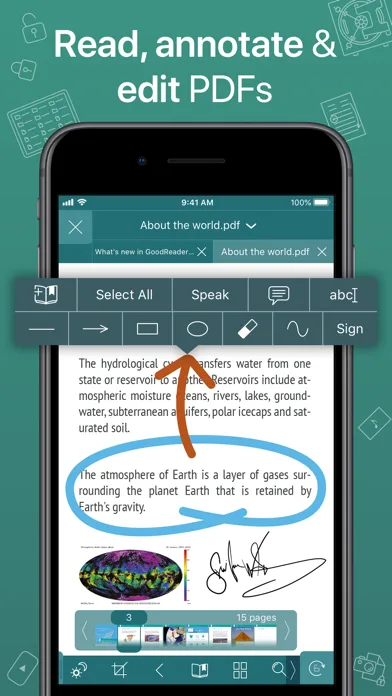 GoodReader PDF Editor & Viewer screenshot 1
