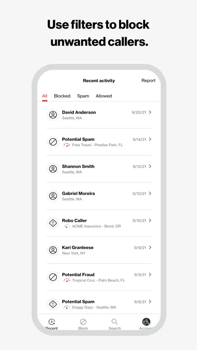 Verizon Call Filter screenshot 4