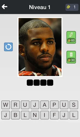 Basket Quiz - Find who are the basketball Players screenshot 1