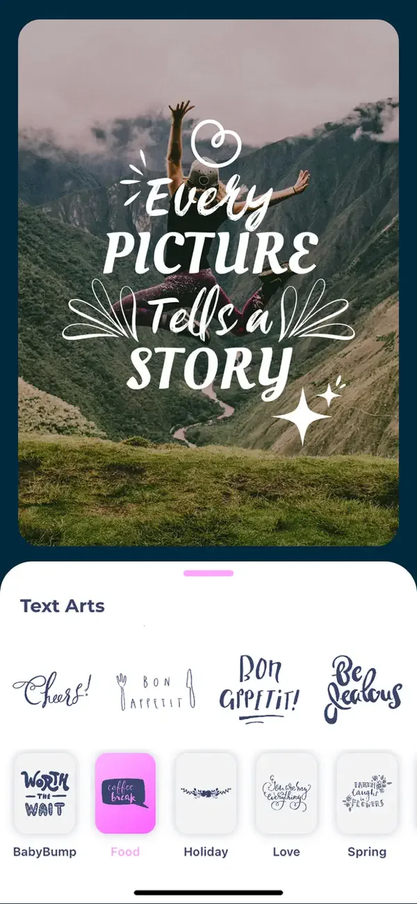 Add Text on photos screenshot 2