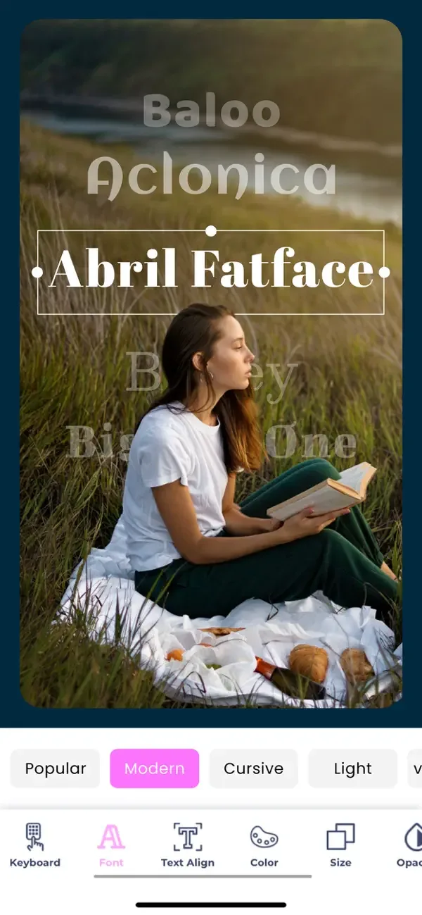 Add Text on photos screenshot 3