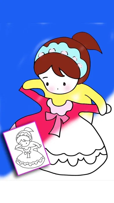 Bejoy Coloring: Sweet Doll screenshot 3
