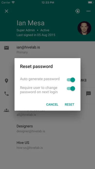 Google Admin screenshot 3