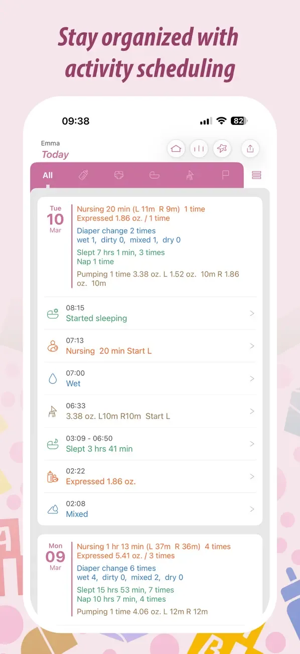 Baby Tracker - Newborn Log screenshot 2
