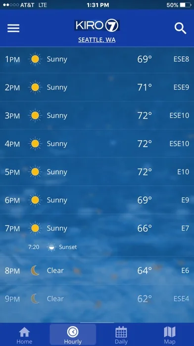 KIRO 7 PinPoint Weather screenshot 1